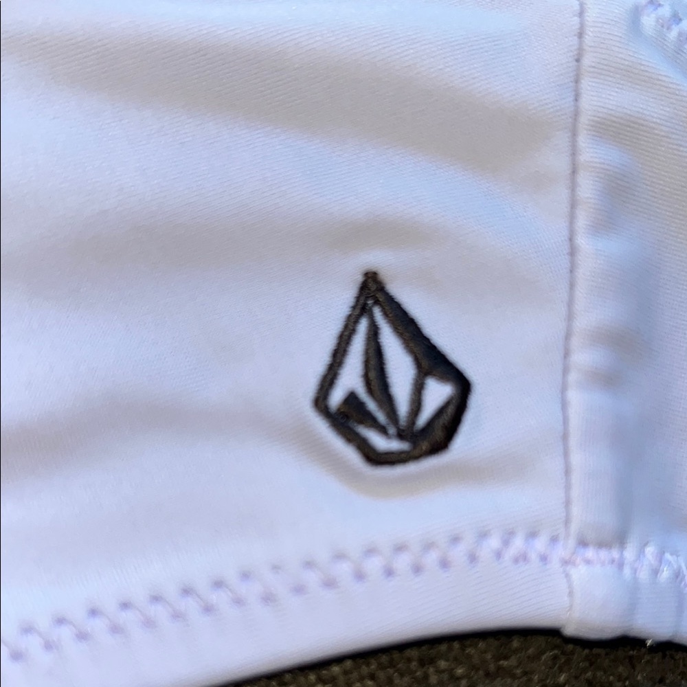 Volcom White Bikini with Blue Accents - Picture 7 of 7